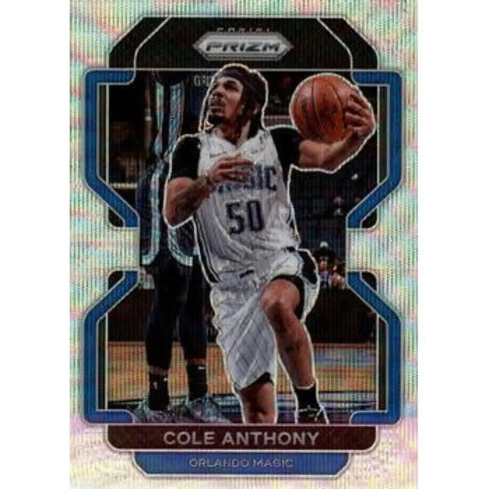 2021-22 Panini Silver Prizm Cole Anthony 121 Orlando Magic